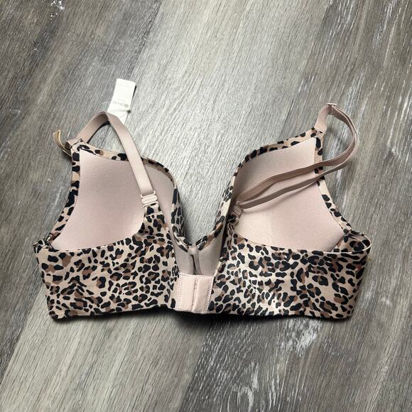 GAP Everyday Smooth Favorite Coverage Leopard Print Bra NEW - Picture 5 of 6